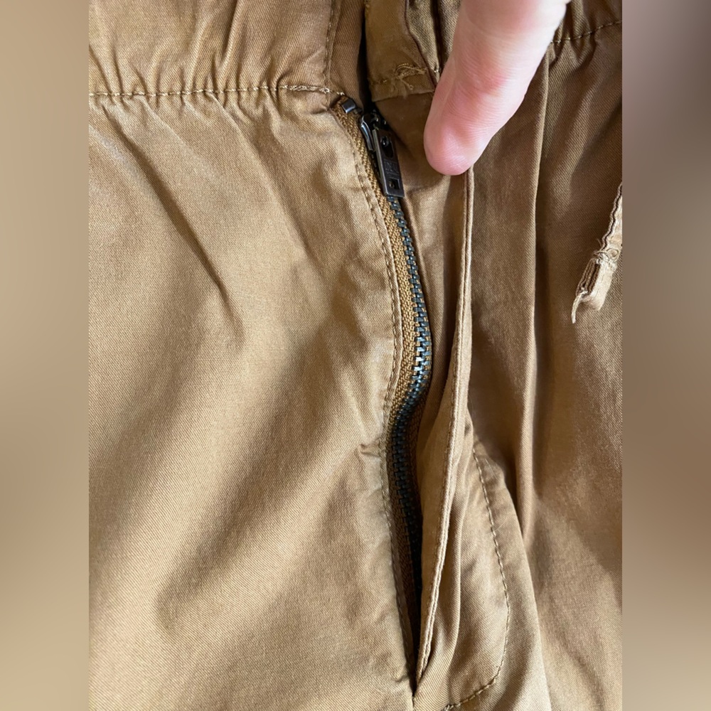 Vrst Camel Tan Utility Jogger Drawstring Elastic … - image 7